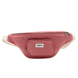 Hindbag SOFIA grote Katoenen Crossbodytas, Blush