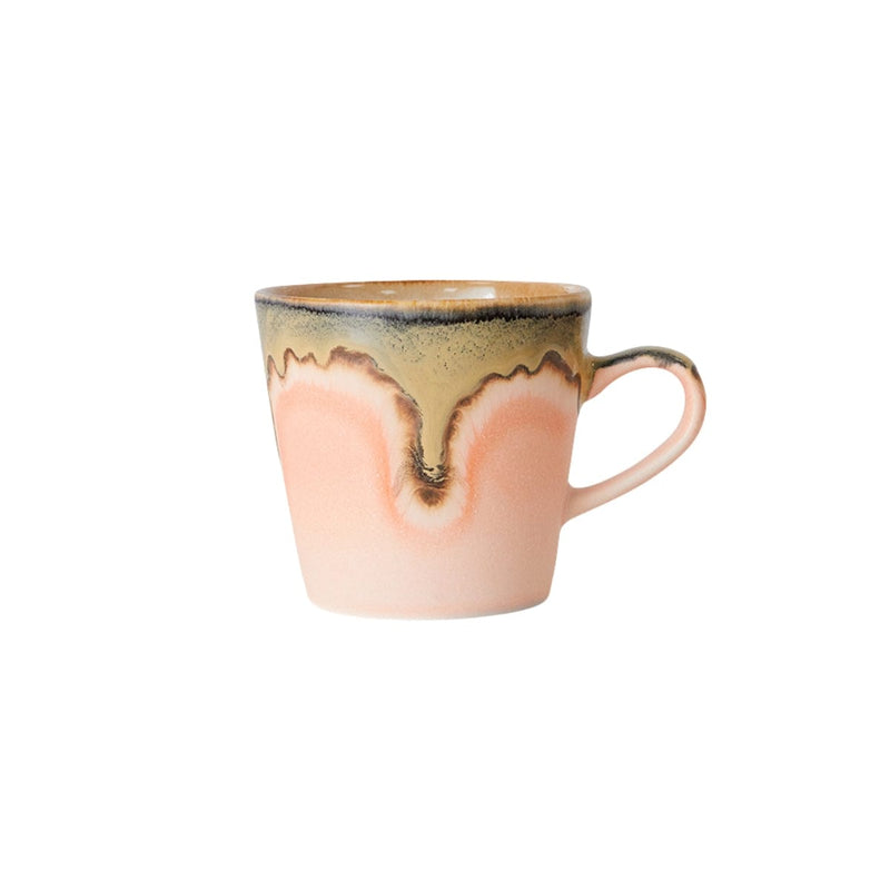 HK Living 70s CERAMICS Americano Tas, Blossom