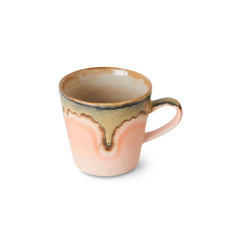 HK Living 70s CERAMICS Americano Tas, Blossom