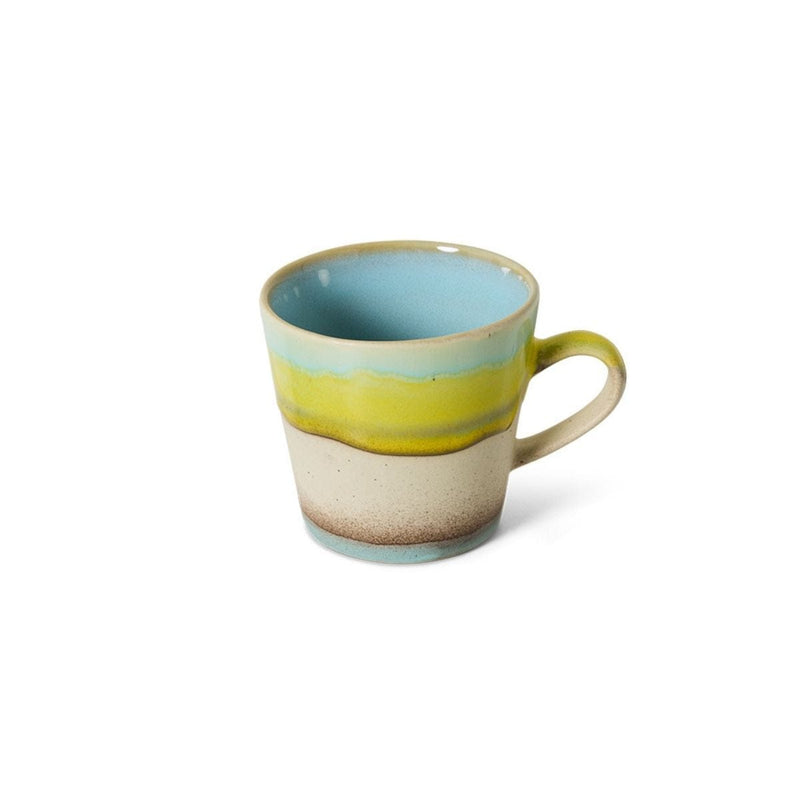 HK Living 70s CERAMICS Americano Tas, Glint