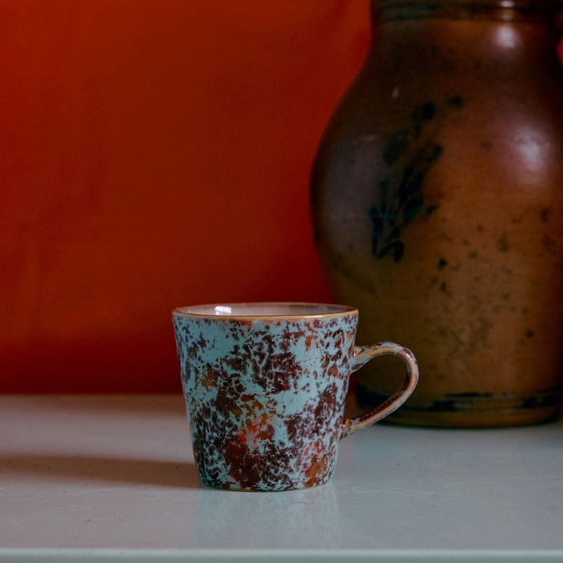 HK Living 70s CERAMICS Americano Tas, Patina