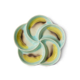 HK Living 70s CERAMICS Apero Snack Tray, Glint