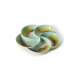 HK Living 70s CERAMICS Apero Snack Tray, Glint