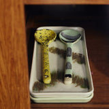 HK Living 70s CERAMICS cake tray, tide