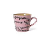 HK Living 70s CERAMICS Cappuccino Tas, Bubble