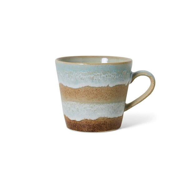 HK Living 70s CERAMICS Cappuccino Tas, Skyline