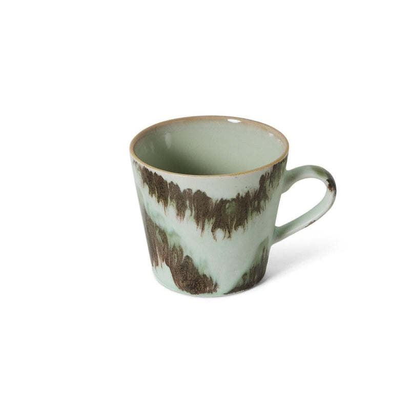 HK Living 70s CERAMICS Cappuccino Tas, Tide