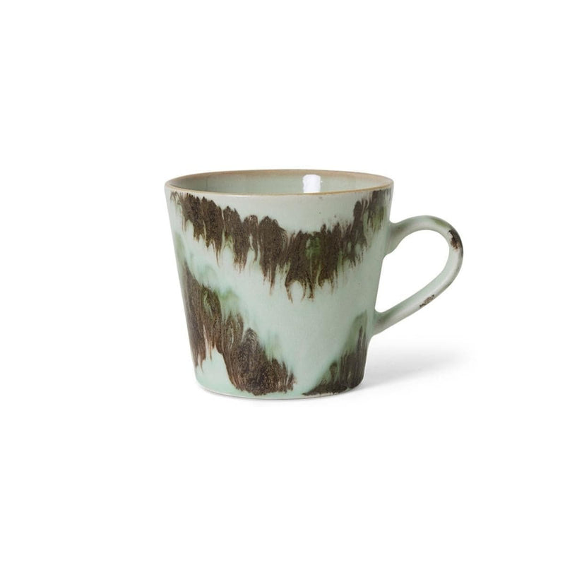 HK Living 70s CERAMICS Cappuccino Tas, Tide