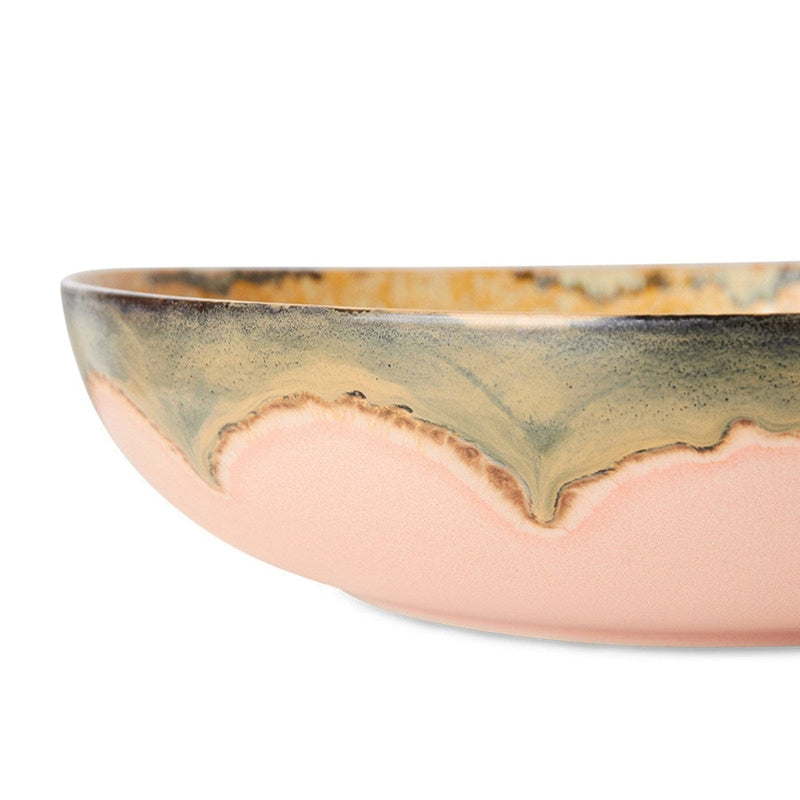 HK Living 70s CERAMICS Grote Slakom, Sunflower