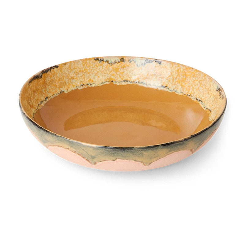 HK Living 70s CERAMICS Grote Slakom, Sunflower