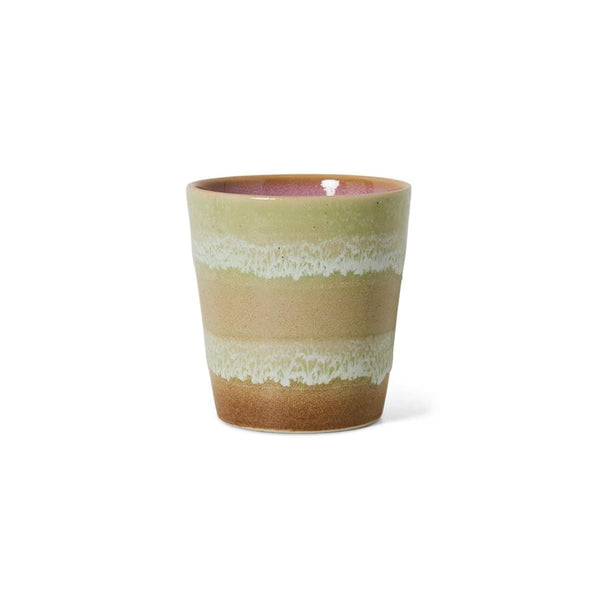 HK Living 70s CERAMICS Koffiemok, Umber