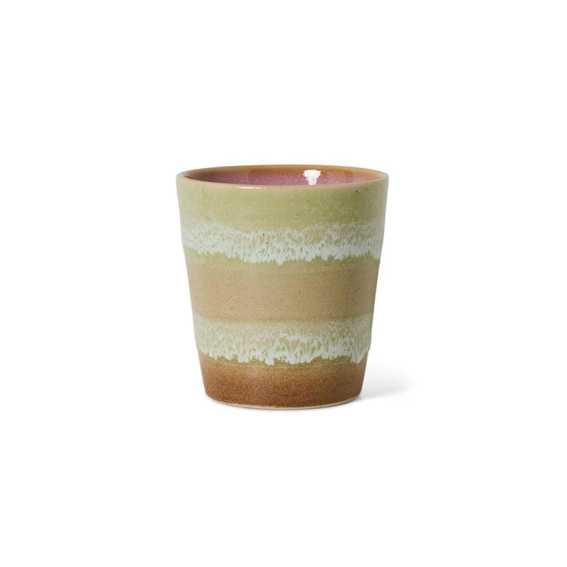 HK Living 70s CERAMICS Koffiemok, Umber