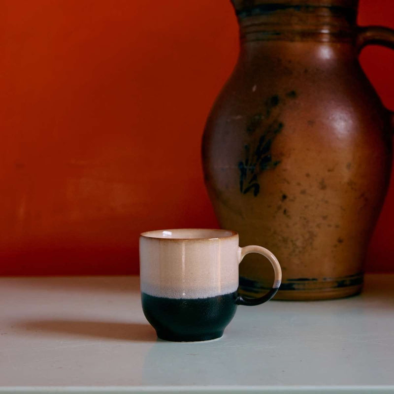 HK Living 70s CERAMICS Koffietas, Rock