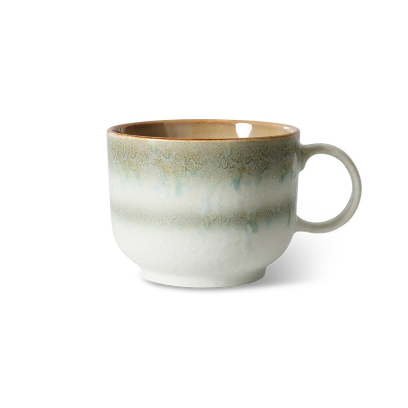 HK Living 70s CERAMICS Set van 2 grote Theetassen, Nova