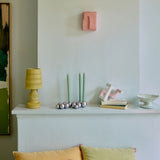 HK Living Bubble Candle holder, Metallic Lila