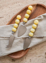 HK Living Kaasmessen Set van 3, Lemon