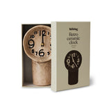 HK Living Retro ceramic clock cream