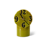 HK Living Retro ceramic clock olive