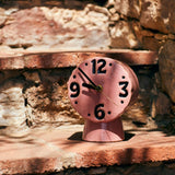 HK Living Retro ceramic clock pink