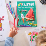Höngry 32 Speelse Kleurplaten, Kleuren met Mimi Watermeloen