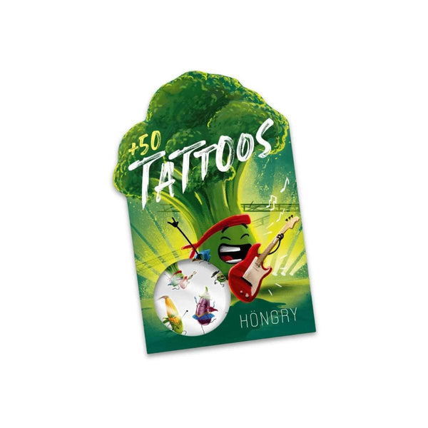 Höngry Brock-'n-rolltattoos