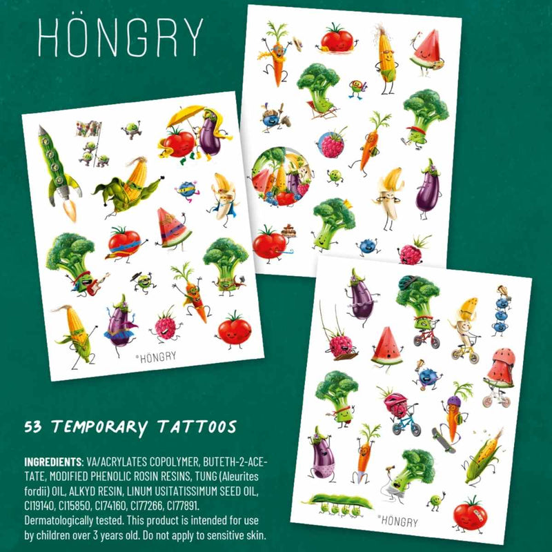 Höngry Brock-'n-rolltattoos