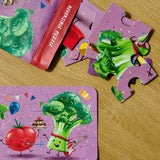 Höngry Dubbelzijdige Puzzel 12 stuks, Mijn Tomaatje