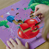 Höngry Dubbelzijdige Puzzel 12 stuks, Mijn Tomaatje