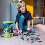 Höngry Dubbelzijdige Puzzel 48 stuks, Erwtjes in de Ruimte