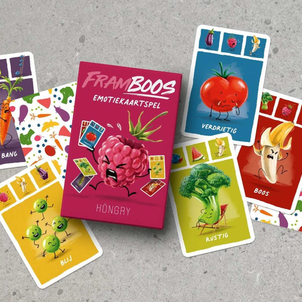 Höngry Framboos emotiekaartspel