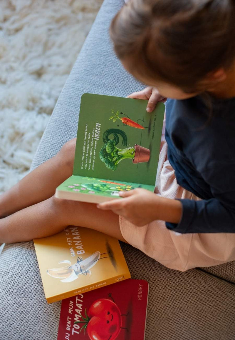 Höngry Kartonboekje Verhaal op rijm, Wortel je mee