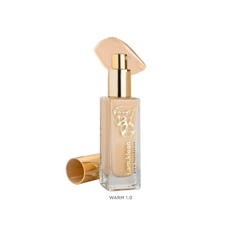 i.am.klean Liquid Glow Foundation, Warm Warm 1.0