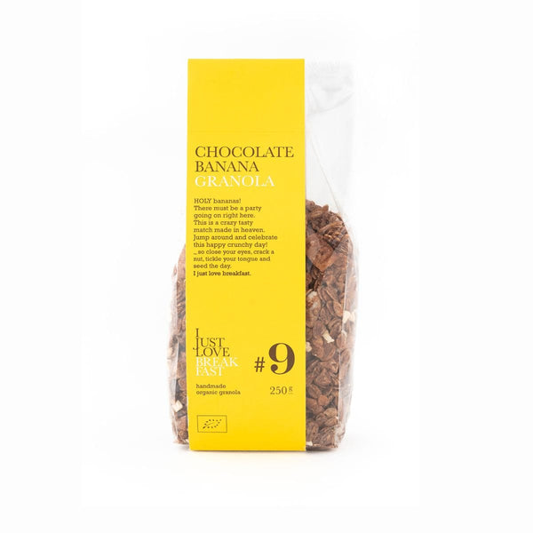 I Just Love Breakfast Bio Granola #9, Chocolate Banana 250g