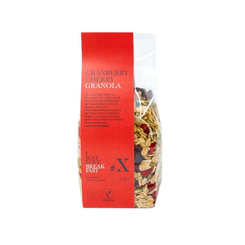 I Just Love Breakfast Bio Granola #X, Cranberry Cherry 250g