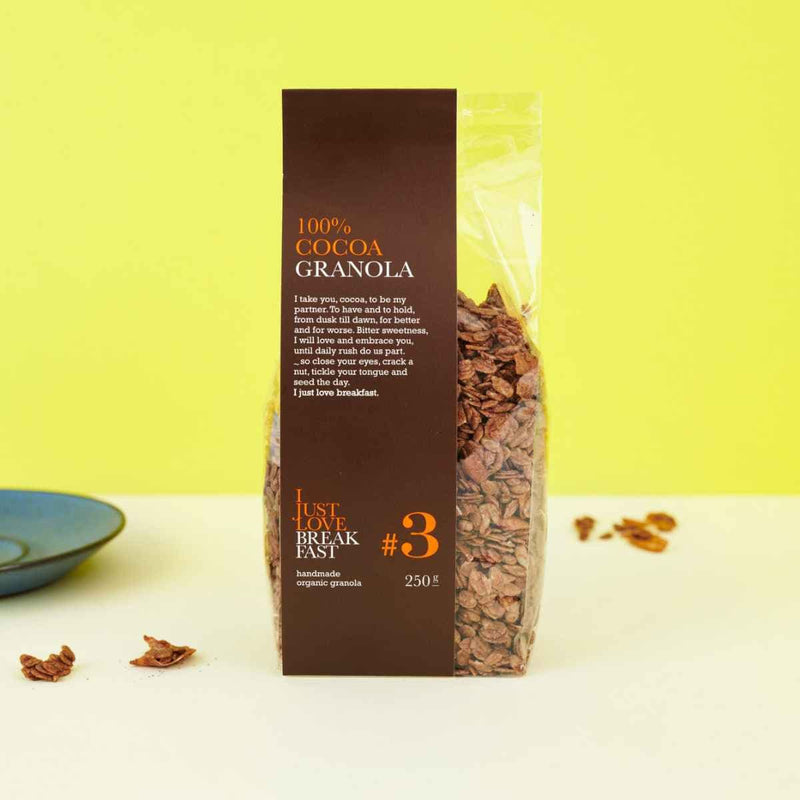I Just Love Breakfast Granola #3, Cacao 250g