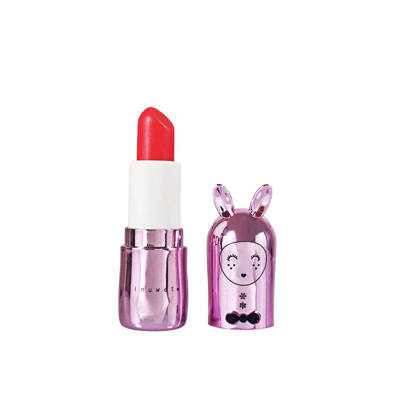 Inuwet BUNNY METALLIC Geurende hydraterende Lippenbalsem, Frambozensorbet