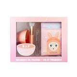 Inuwet DIY BOX Peel Off Hydraterend & Detox Gezichtsmasker, Monoï & Litchi-Roos
