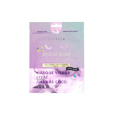 Inuwet FRUIT COLLECTION Bio-Cellulose Gezichtsmasker Radiance, Ananas