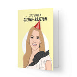 Kaart Blanche Verjaardagskaart Céline Dion, Céline-bration