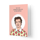 Kaart Blanche Verjaardagskaart Harry Styles, Watermelon birthday