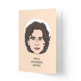 Kaart Blanche Verjaardagskaart Timothée Chalamet, Have a Chalamazing birthday