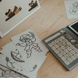 Kidywolf KIDYDRAW MINI Refill, Extra Thema Kaarten
