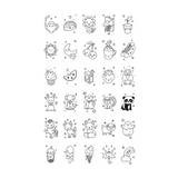 Kidywolf KIDYDRAW MINI Refill, Extra Thema Kaarten