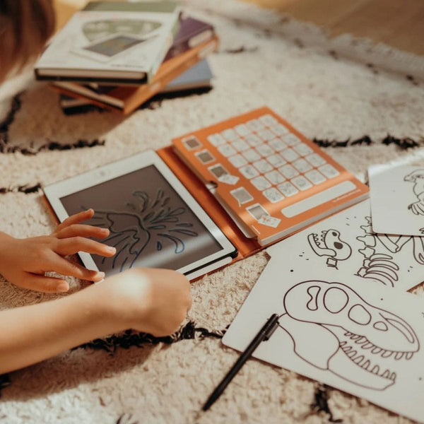 Kidywolf KIDYDRAW-MINI Tekenblok 30 Dinosaurussen