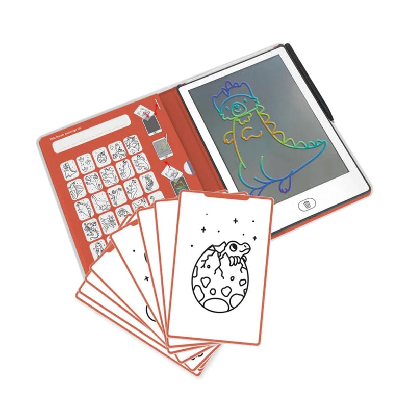 Kidywolf KIDYDRAW-MINI Tekenblok 30 Dinosaurussen