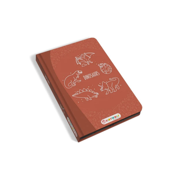 Kidywolf KIDYDRAW-MINI Tekenblok 30 Dinosaurussen