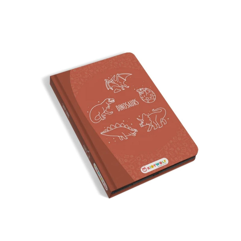 Kidywolf KIDYDRAW-MINI Tekenblok 30 Dinosaurussen
