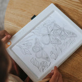 Kidywolf KIDYDRAW PAD Verlicht Tekentablet om over te Tekenen, Dieren