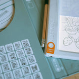 Kidywolf KIDYDRAW PAD Verlicht Tekentablet om over te Tekenen, Eten van over de hele Wereld