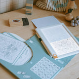 Kidywolf KIDYDRAW PAD Verlicht Tekentablet om over te Tekenen, Eten van over de hele Wereld